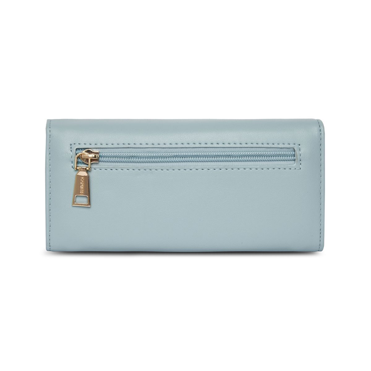 Buy Caprese Remy Flap Wallet Large Soft Blue Online