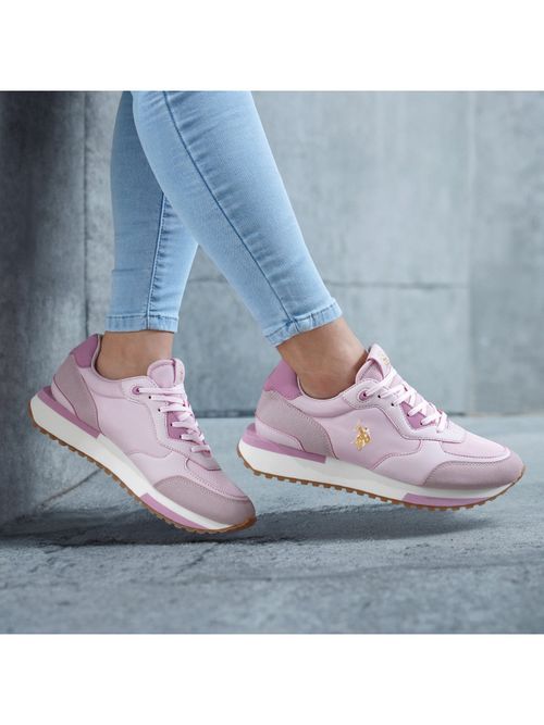 POLO Women Cleo Light Pink Sneakers (UK 5)