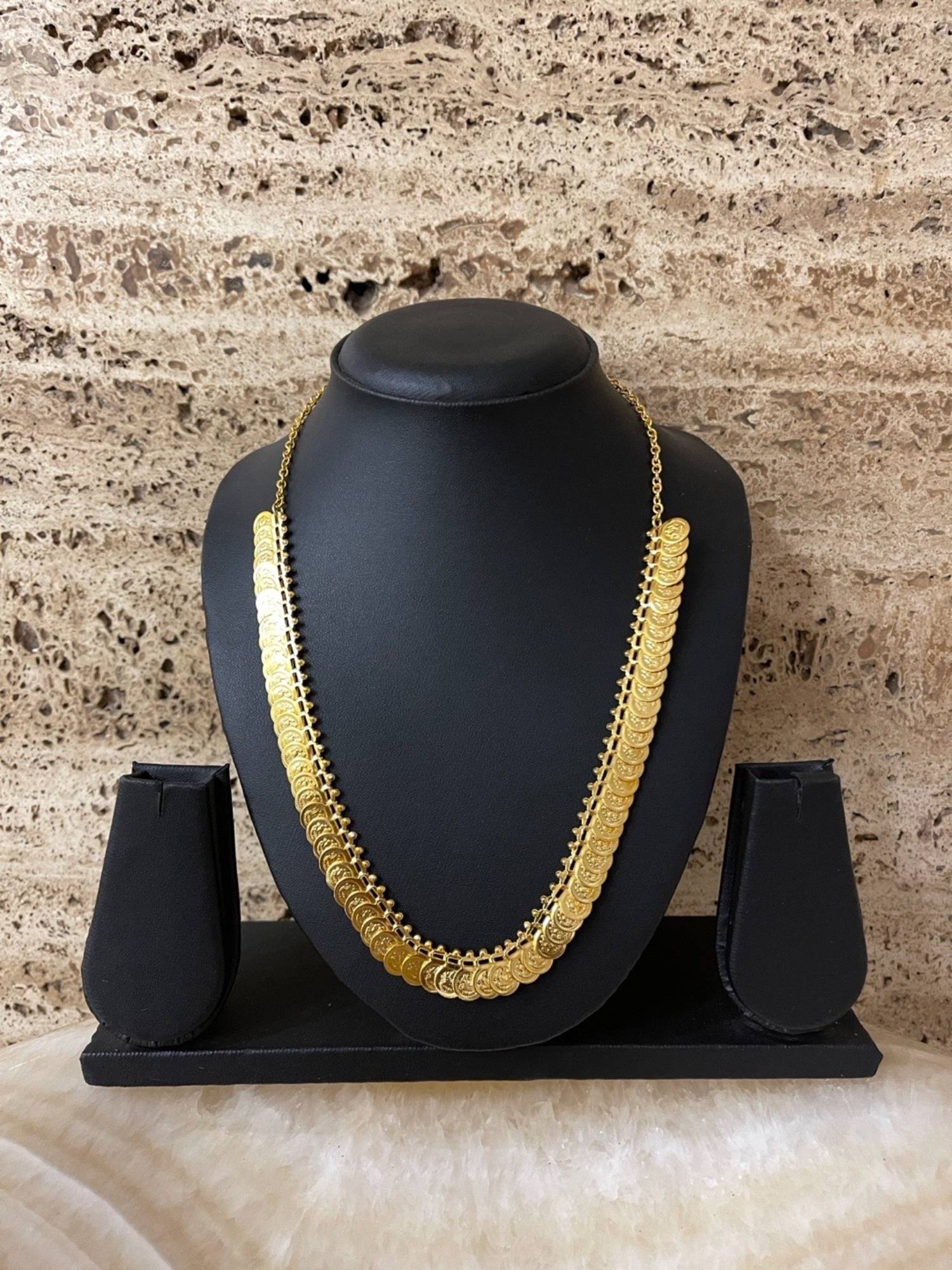 Digital Dress Room Gold Plated South Indian Lakshmi Har