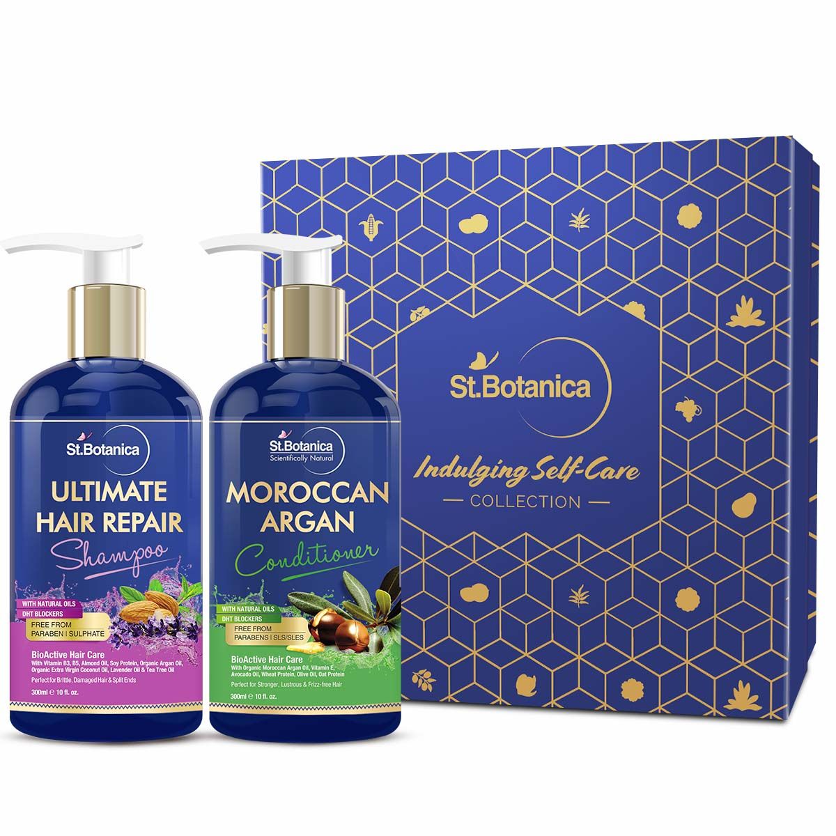 St.Botanica Ultimate Hair Repair Shampoo & Moroccan Argan Hair Conditioner