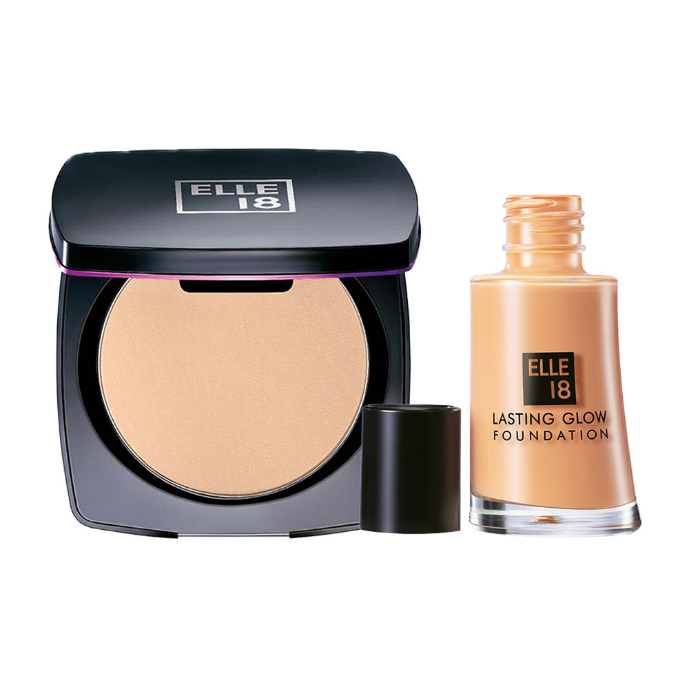 Elle 18 Shell Face Compact & Foundation Combo