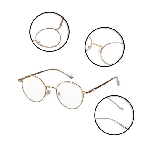 Anti Glare Best Computer Glasses Brand Redex Zero Power Blue-Cut