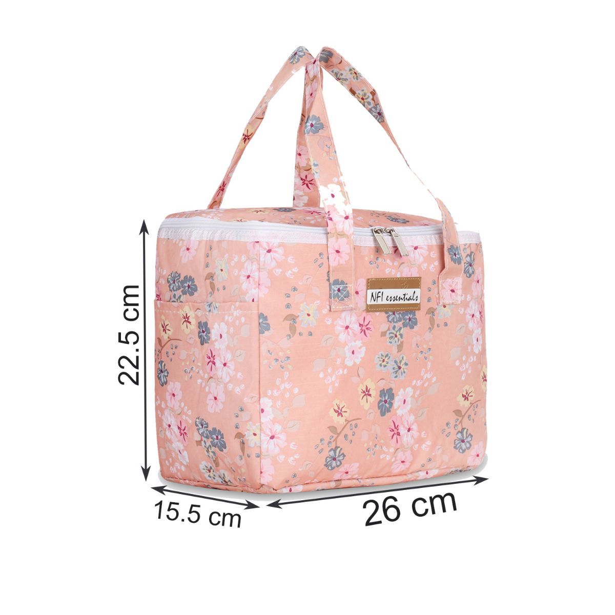 Buy NFI Essentials Printed Lunch Bag Thermal portable Tiffin Bag for