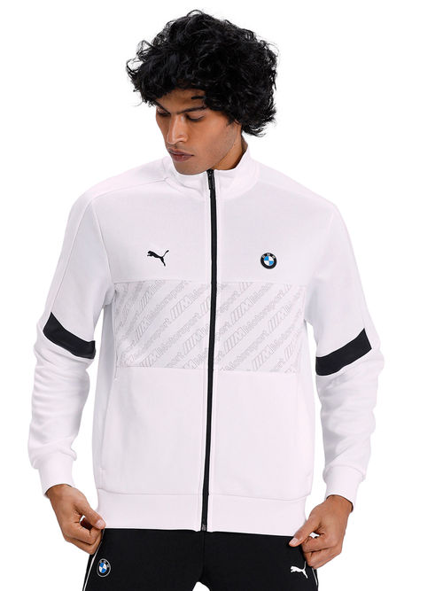 Puma Mens BMW M Motorsport T7 Track Jacket White