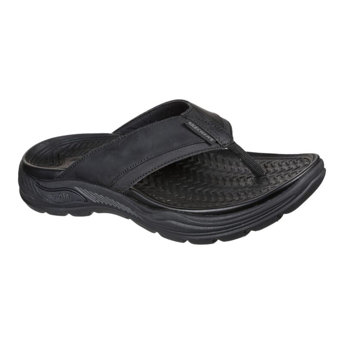 Skechers black flip online flops uk