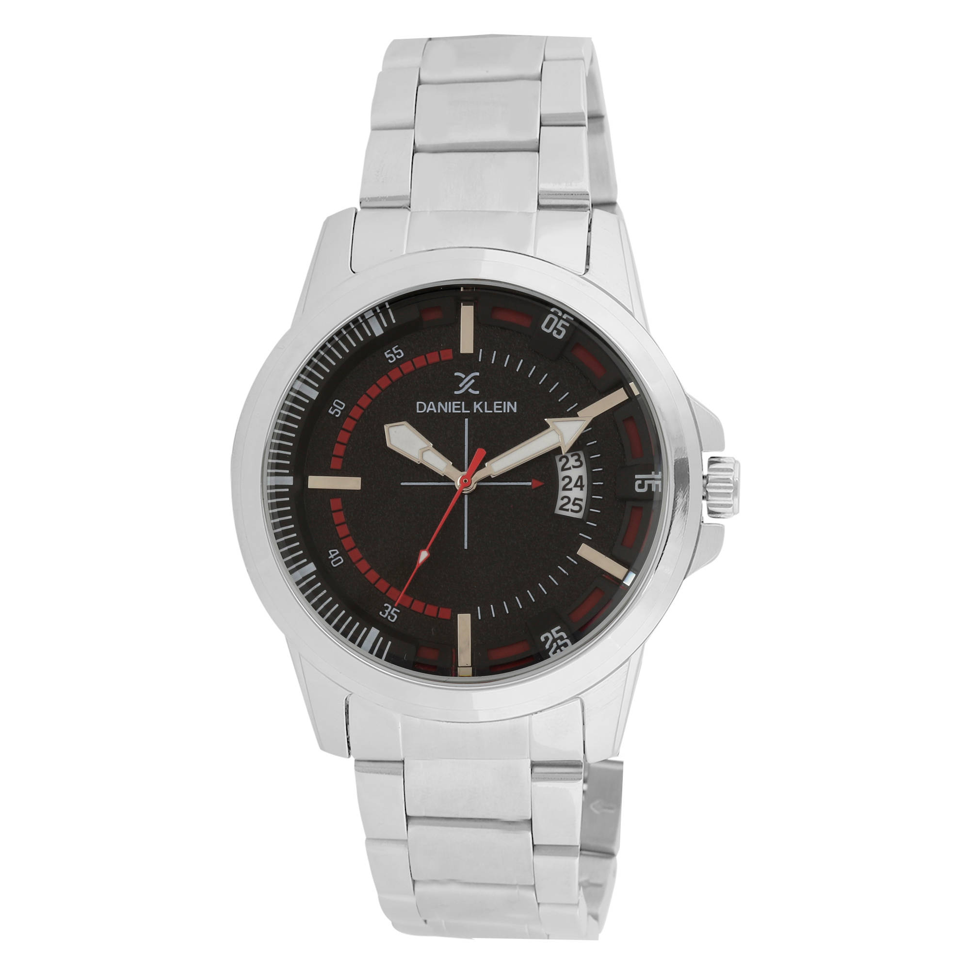 Daniel Klein Analog Silver Dial Men's Watch (DK.1.12441-1)