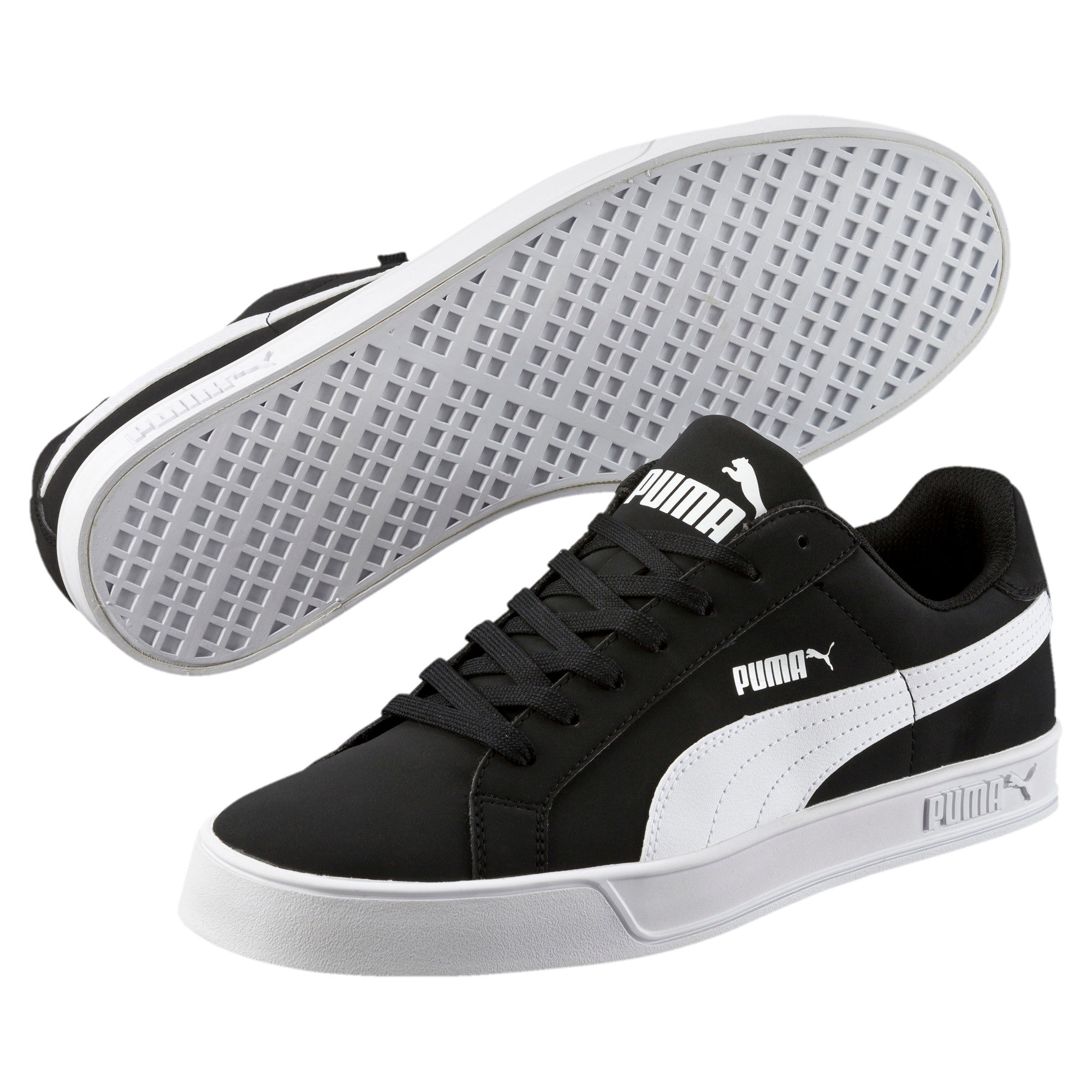 puma smash vulc sneakers white