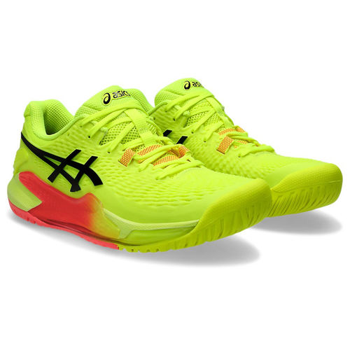 Buy ASICS Women Gel-Resolution Paris Safety Neon Green Black