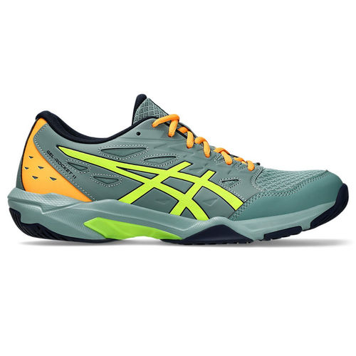 Buy ASICS Men Gel-Rocket 11 Celadon Safety Green Badminton Shoes