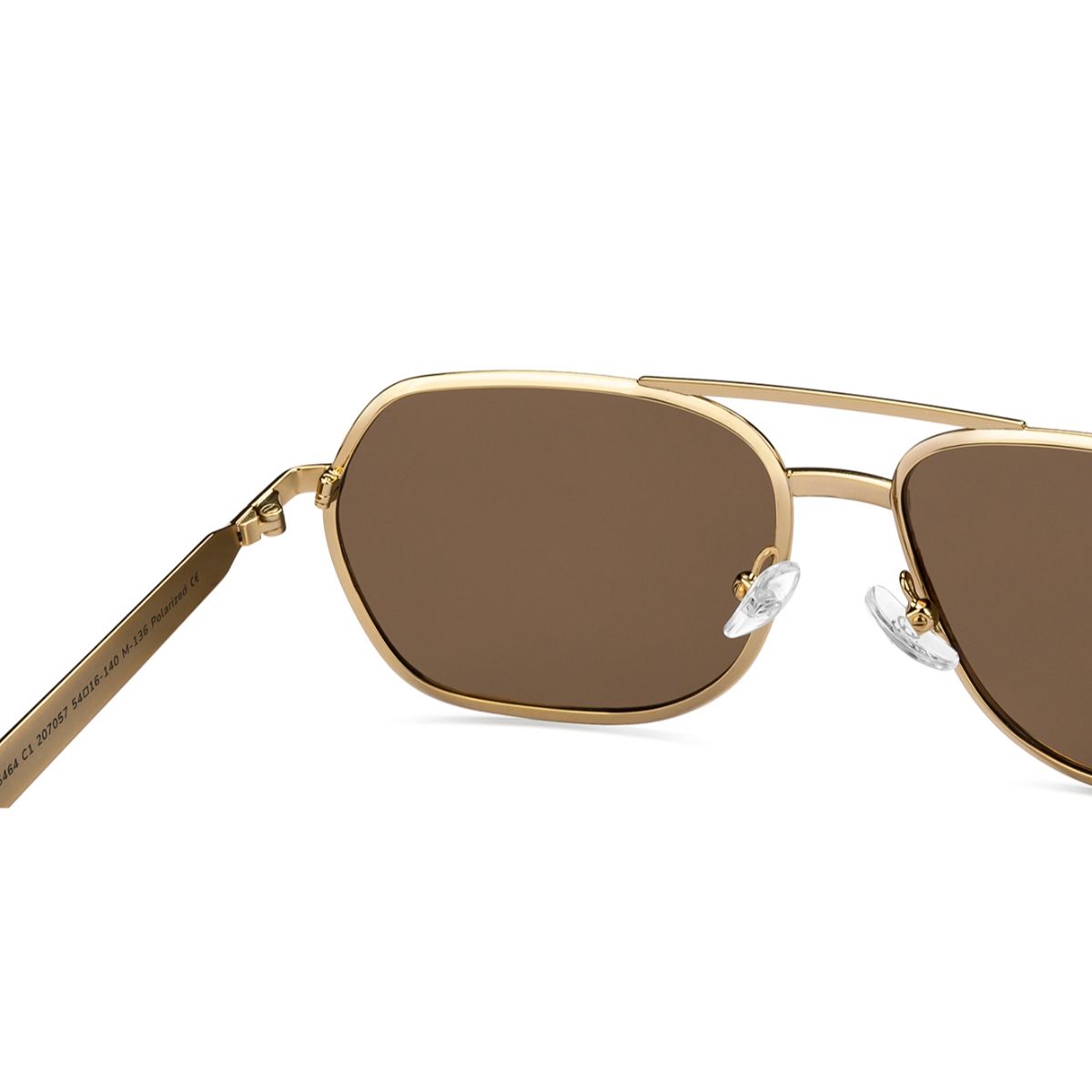 Buy John Jacobs by Lenskart Gold Brown Full Rim Square JJ Rhapsody