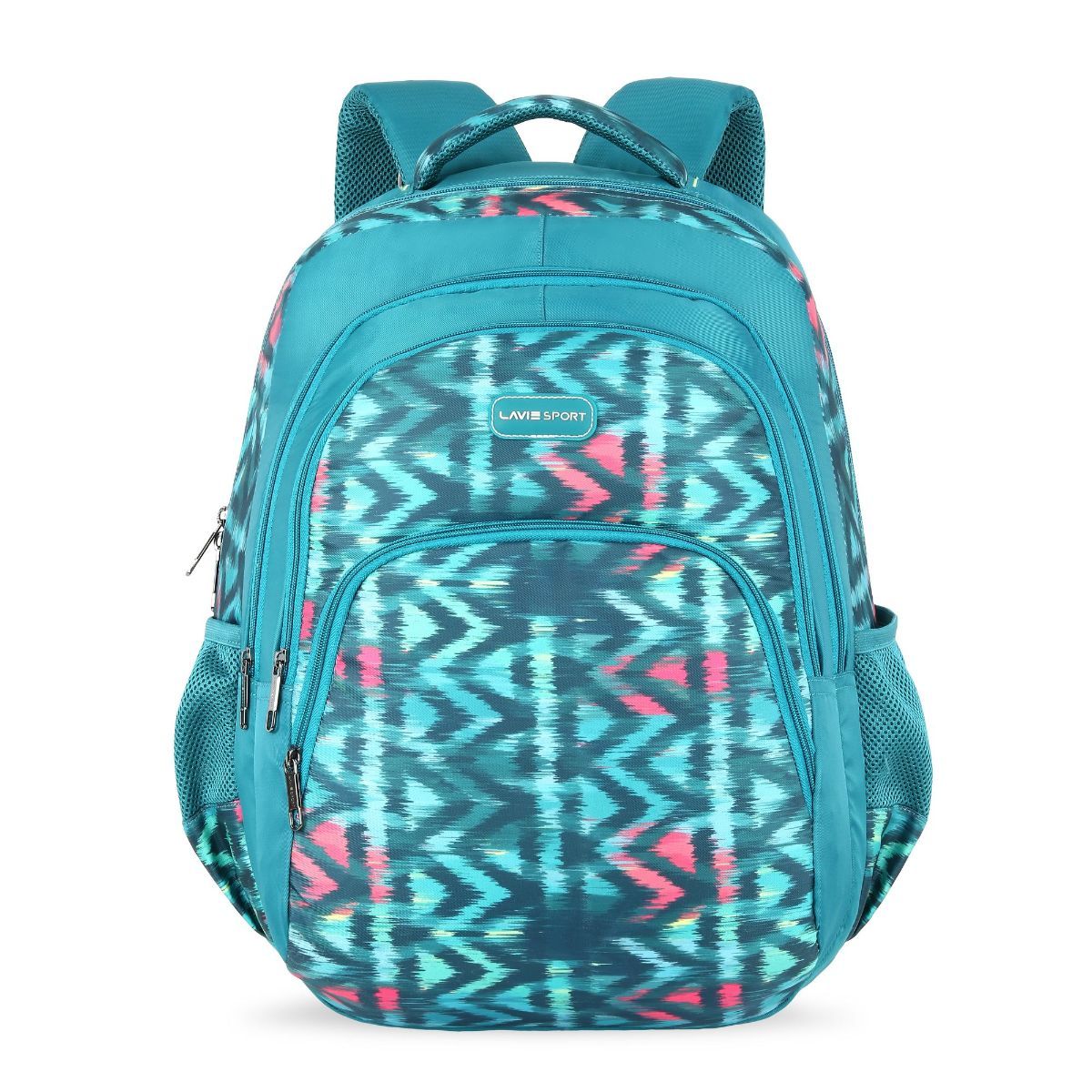 Buy Lavie Printed Blue Backpacks Online