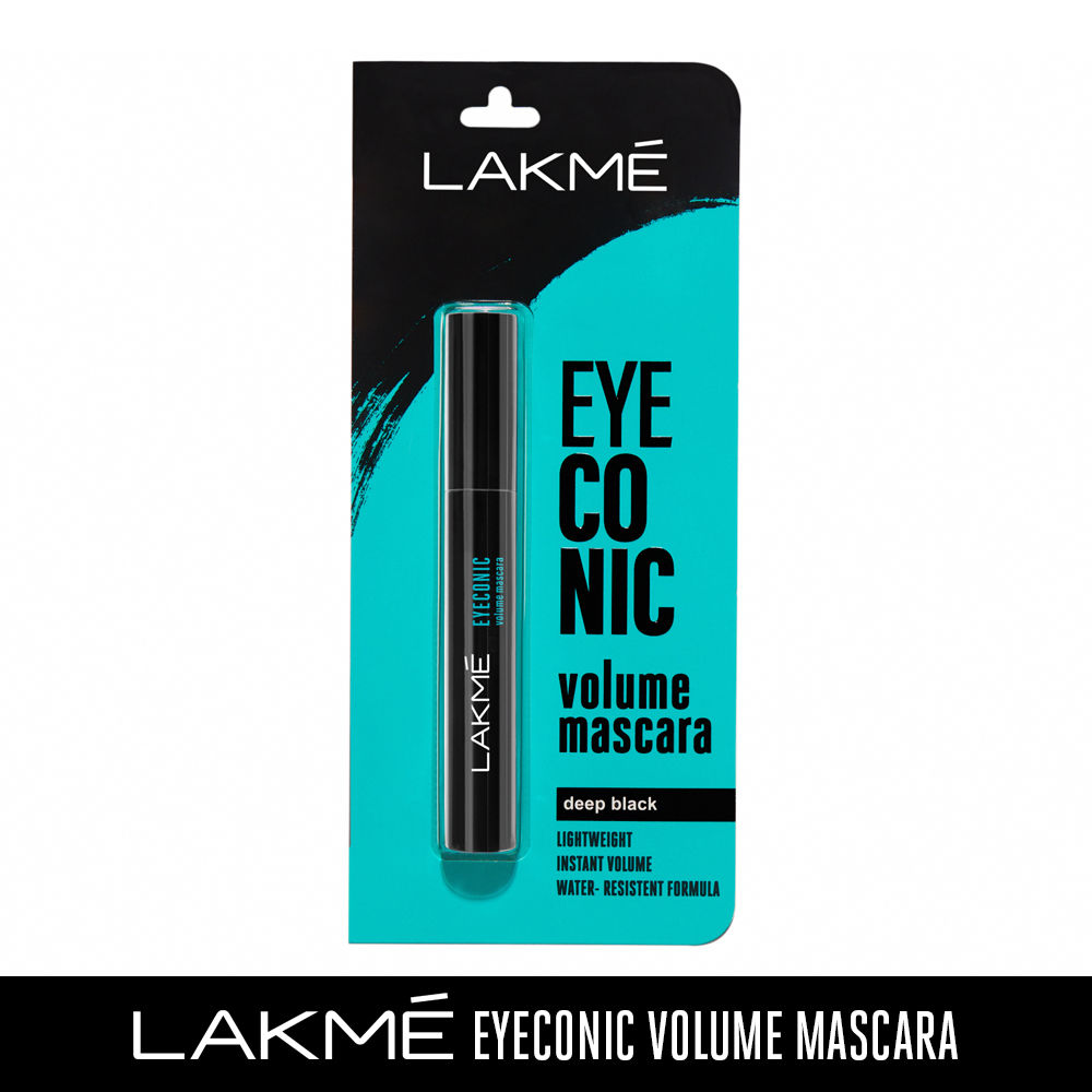Lakme Eyeconic Volume Mascara Deep Black Buy Lakme Eyeconic Volume