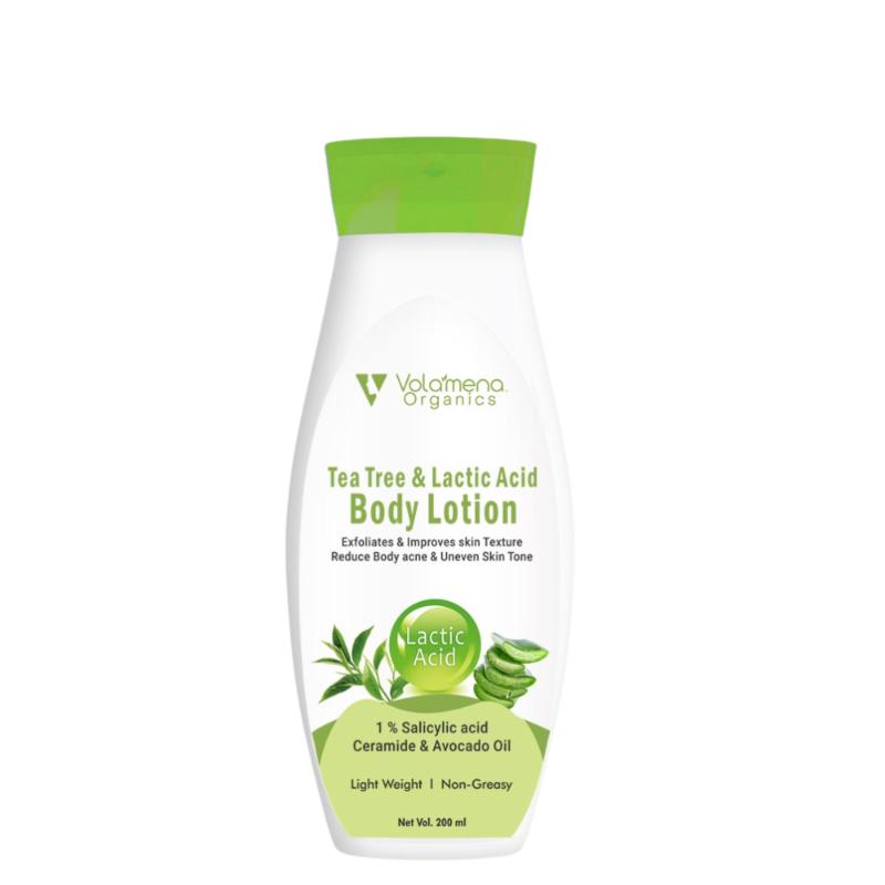 Buy Volamena Tea Tree & Lactic Acid Body Lotion With Ceramide Online