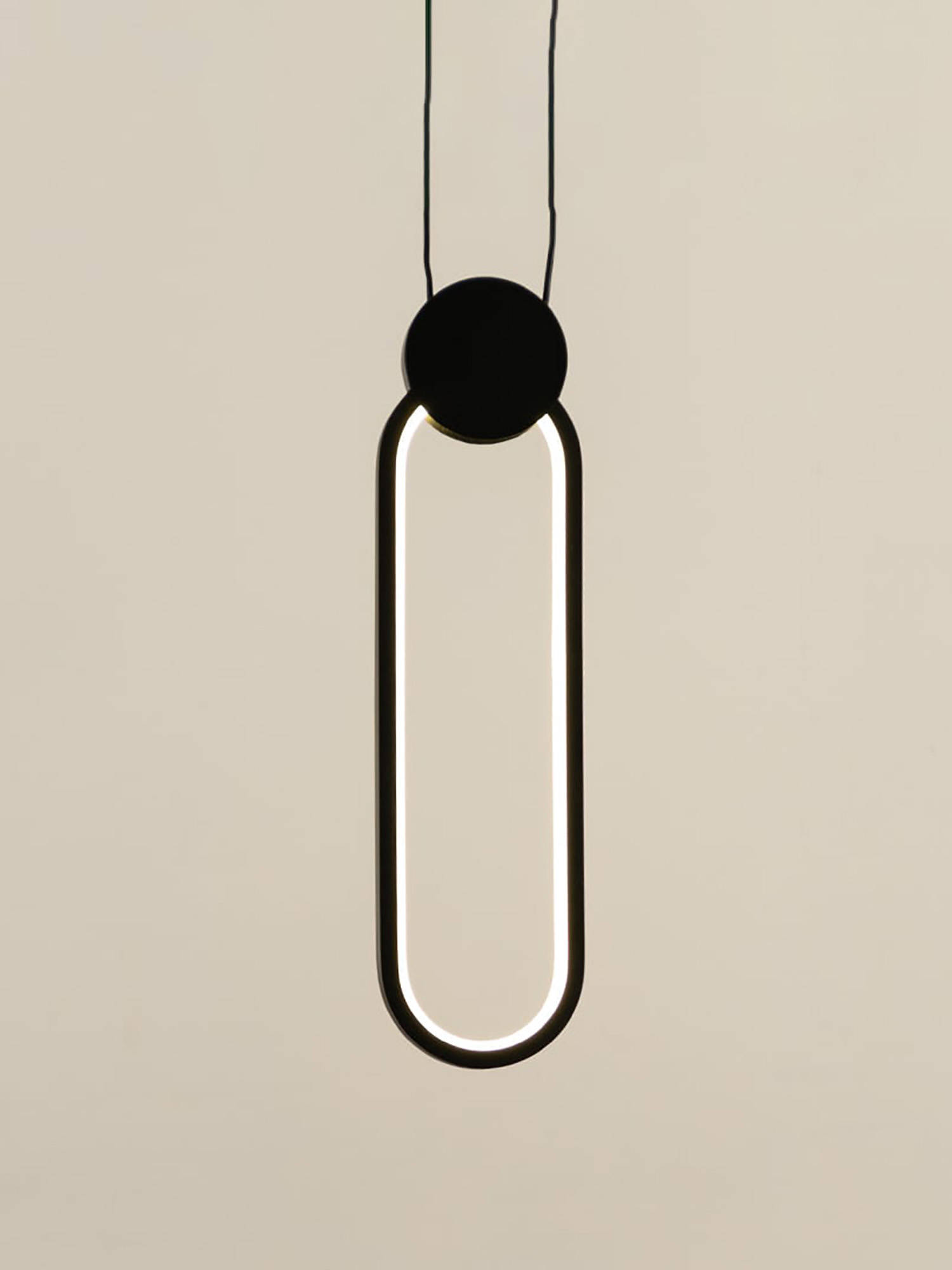 Whispering Homes Minimalistic Pendant Light - Long
