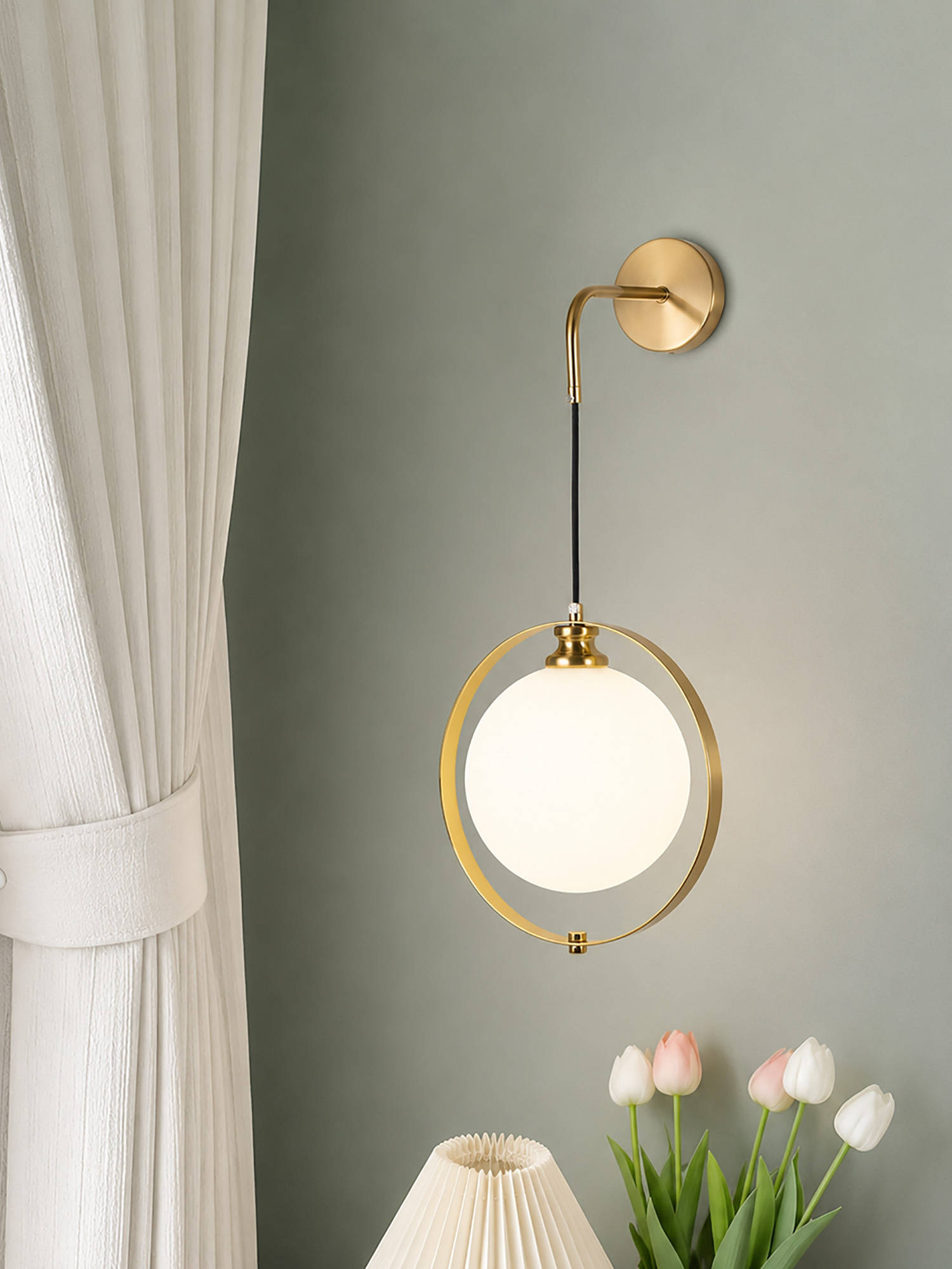 Whispering Homes Polaris Aball Wall Hanging Light