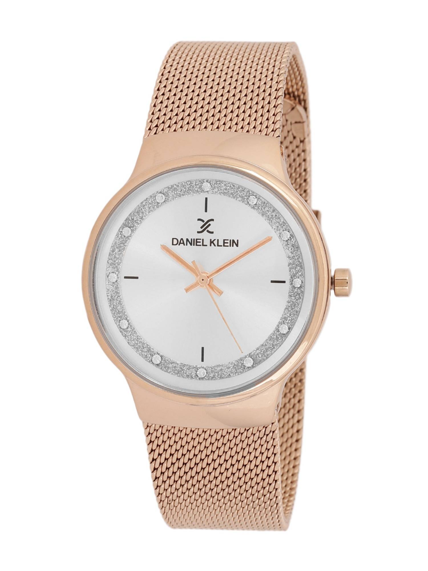 Daniel Klein Women Stylish Silver Dial Analog Watch DK.1.12928-2 (M)