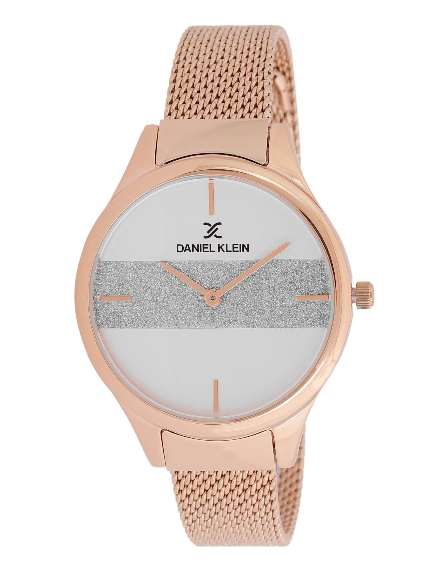 Daniel Klein Women Stylish Silver Dial Analog Watch DK.1.12953-2 (M)