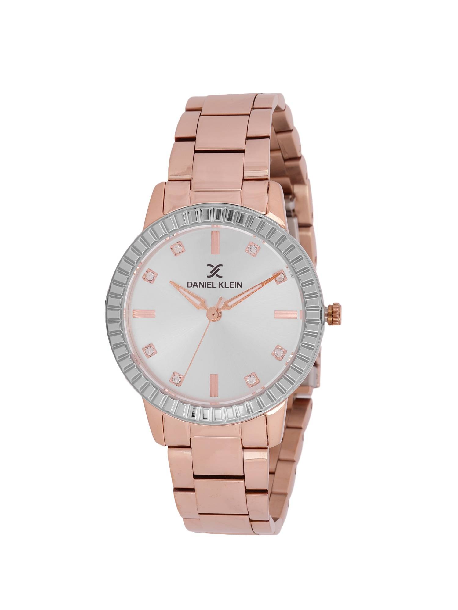Daniel Klein Women Stylish Silver Dial Analog Watch DK.1.13010-2 (M)