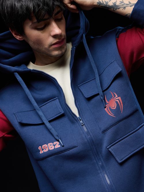 Buy The Souled Store Official Spider Man Web Slinger Men Oversized