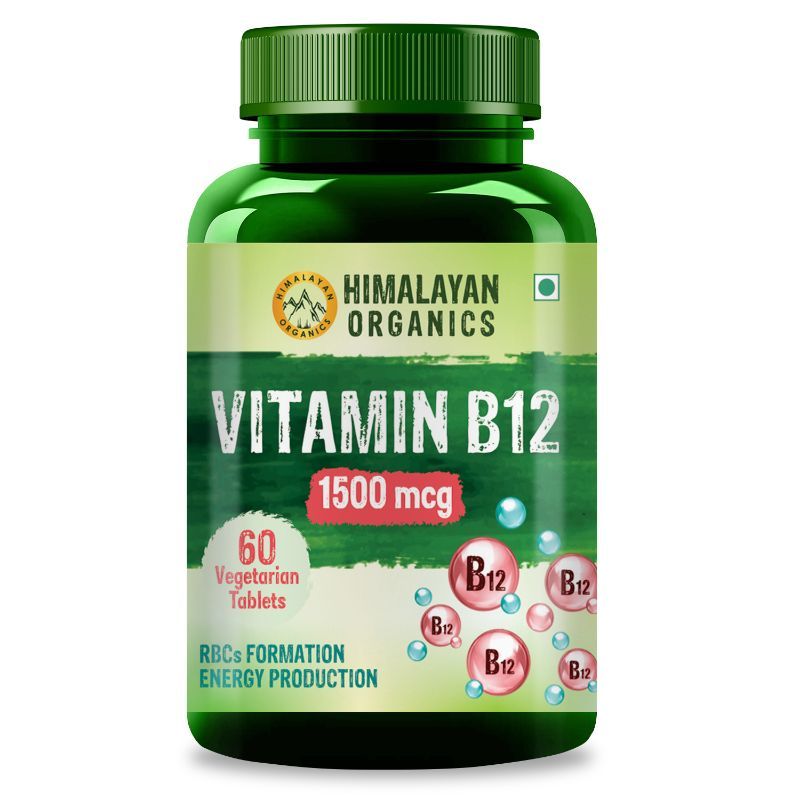 Buy Himalayan Organics Vitamin B12 1500mcg Online