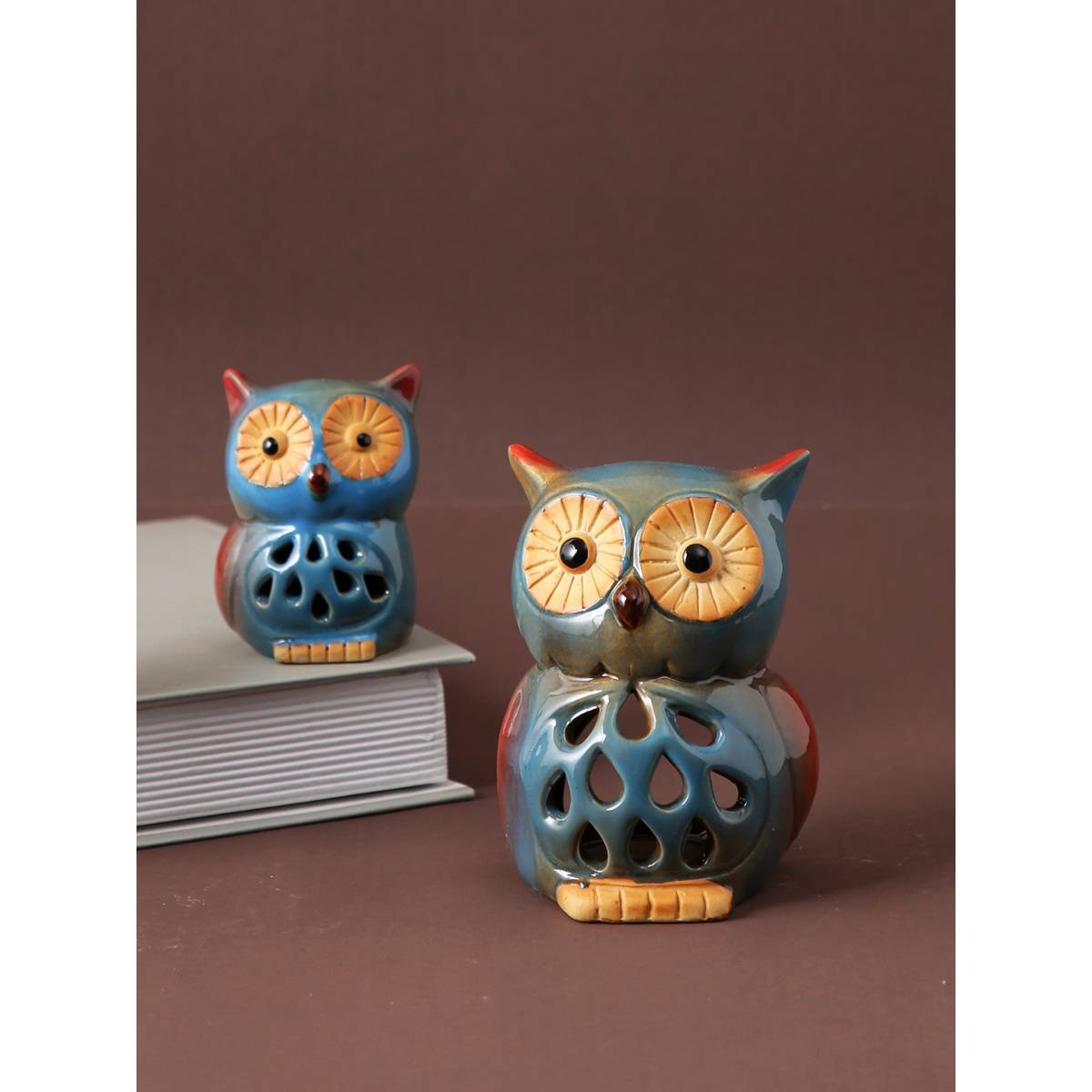 Tayhaa Owl Shape Showpiece