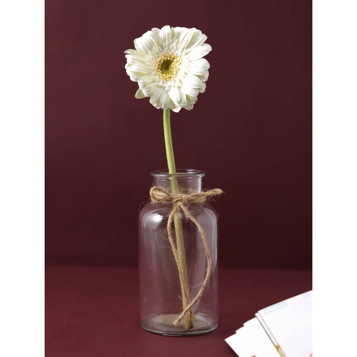 Tayhaa Crystal Clear Glass Vase