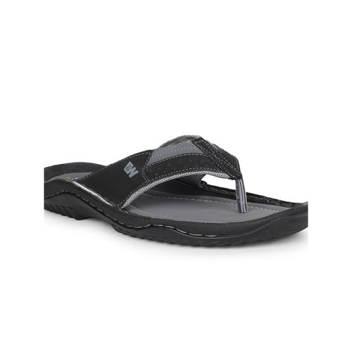 Weinbrenner Men Casual Black Slip-On Sandals