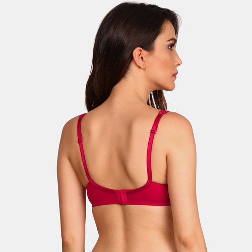 Jockey 1250 Women's Wirefree Non Padded Super Combed Cotton Elastane  Stretch Full Coverage Everyday Bra with Contoured Shaper Panel and  Adjustable Straps_Mocha_32C