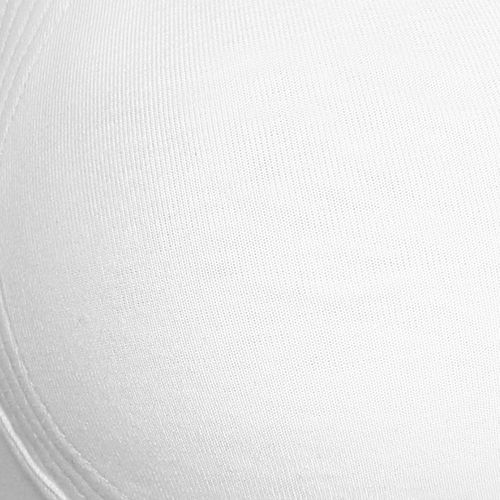 Jockey 1250 Wirefree NonPadded Cotton Elastane Full Coverage Everyday Bra -  White (36D)