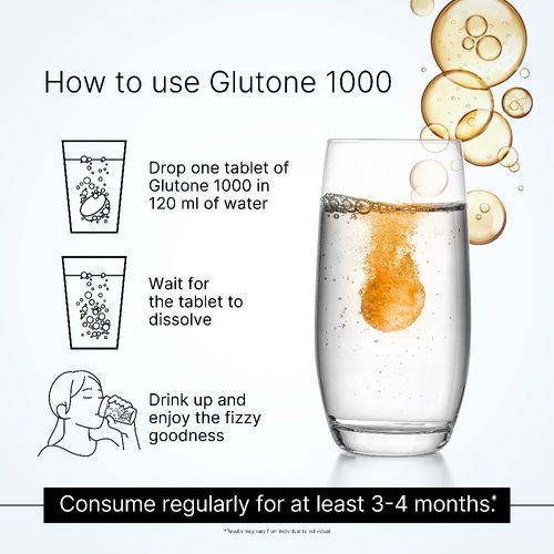 glutathione tablets dissolve in water Buy Glutone 1000 Setria L-Glutathione & Vitamin C Effervescent Tablets For  Skin Brightening Online