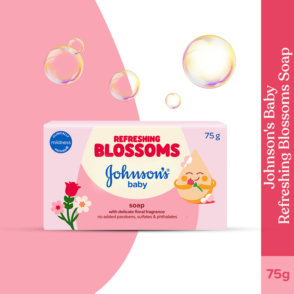 Johnson's Baby Soap Blossoms