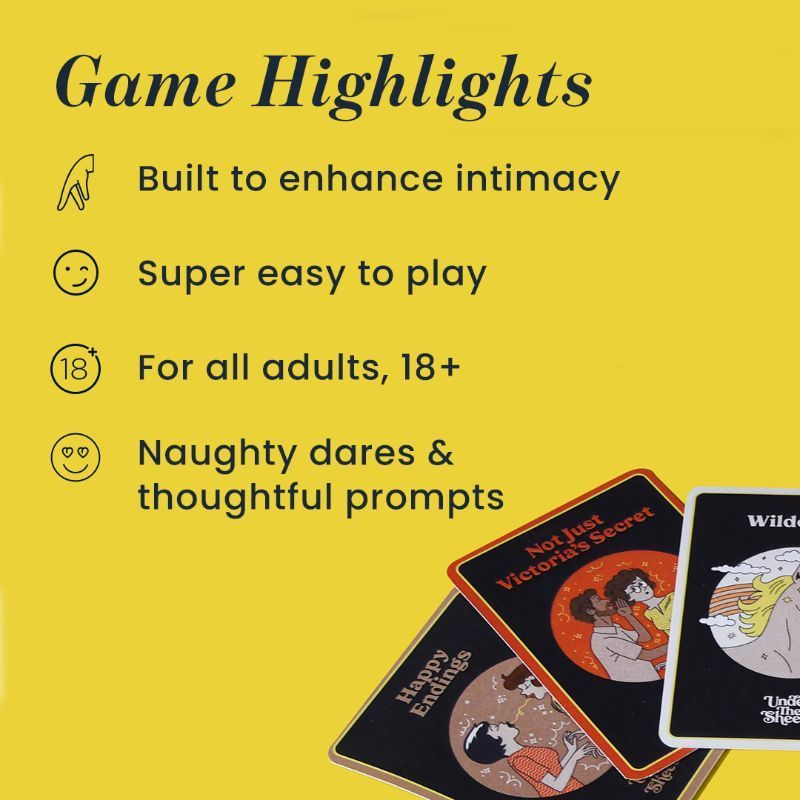 MyMuse Under The Sheets Intimacy Card Game For Couples Buy MyMuse