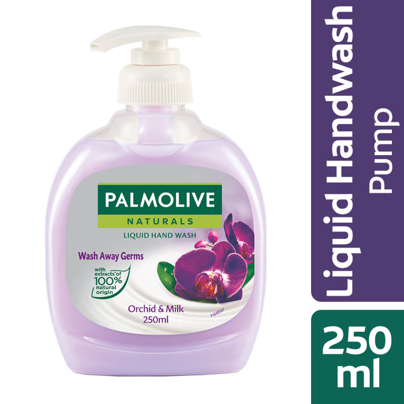 Palmolive Naturals Black Orchid & Milk Hand Wash, Removes 99.9% Germs