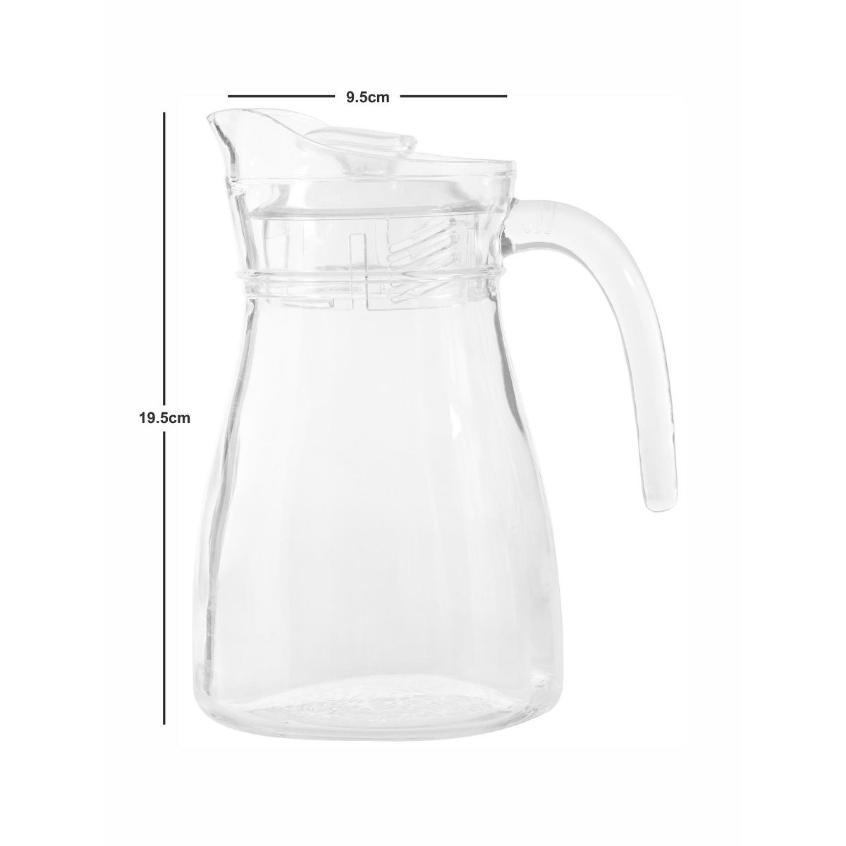 Goodhomes Glass Water Jug With Lid Buy Goodhomes Glass Water Jug With