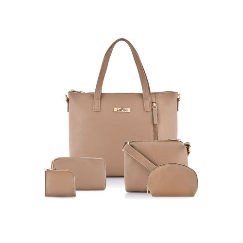 LaFille Handbags : Buy LaFille Women's Handbags, Ladies Shoulder Bags, Combo Set of 5 Pcs Online