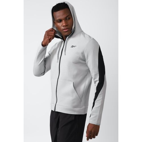 Reebok DreamBlend Zip-Up Hooded Jacket - Mens