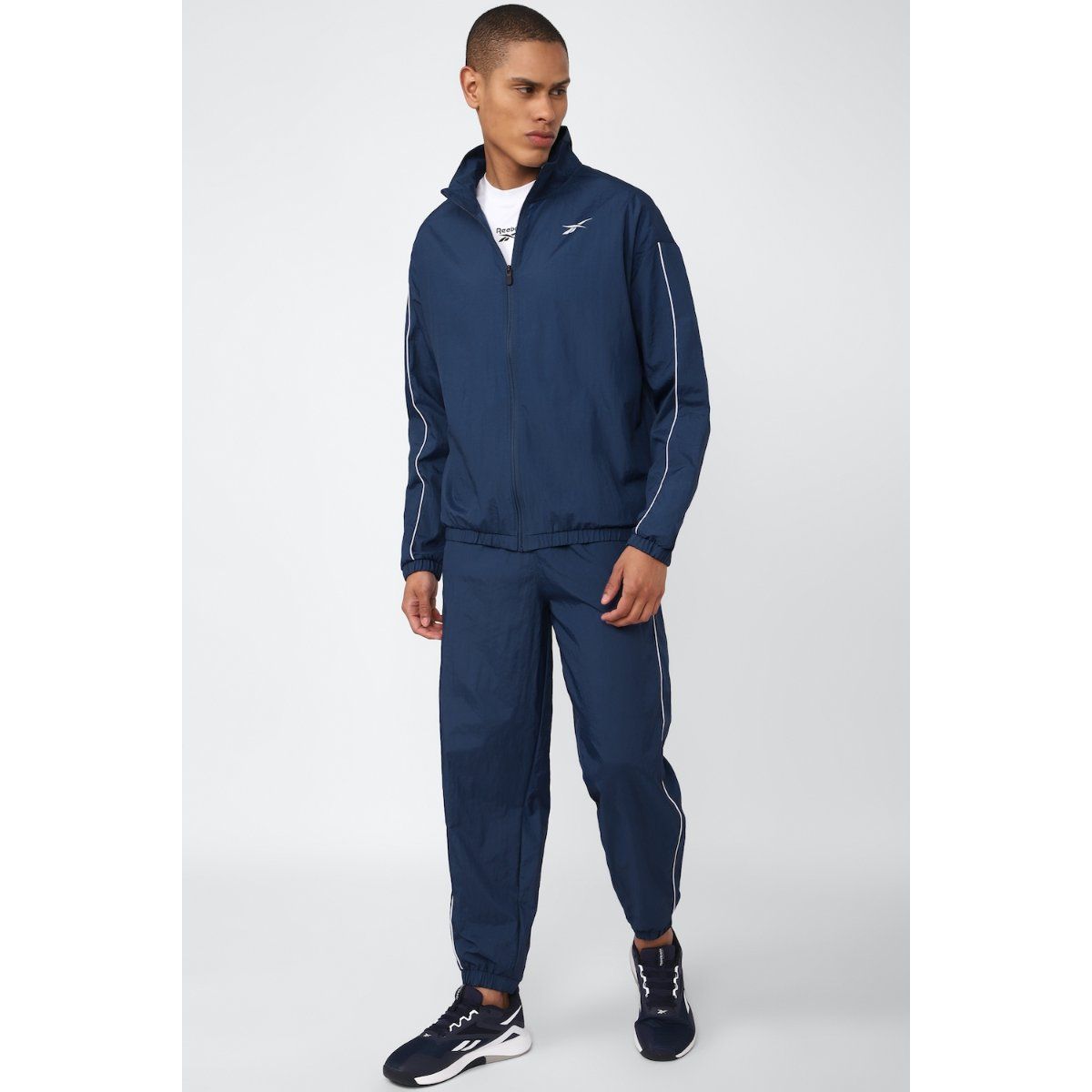 Reebok cheap tracksuit blue