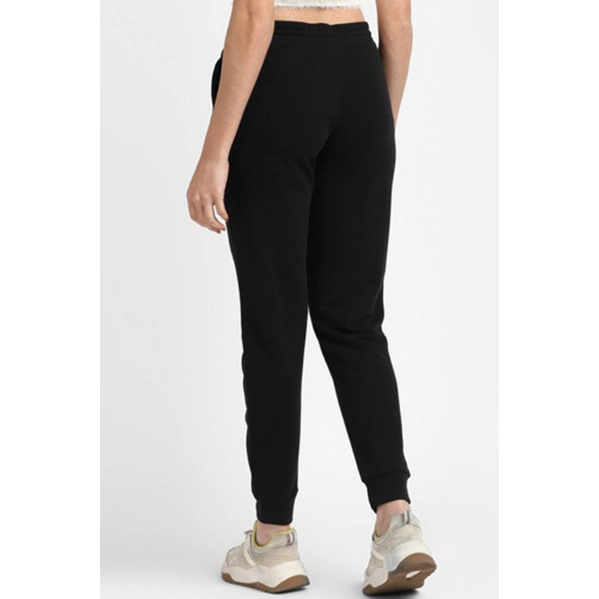 Pantalon Jogger Femme French Terry - Marque Blu Rock NY - Rose Et Noir - Taille M - Occasion Très Bon état