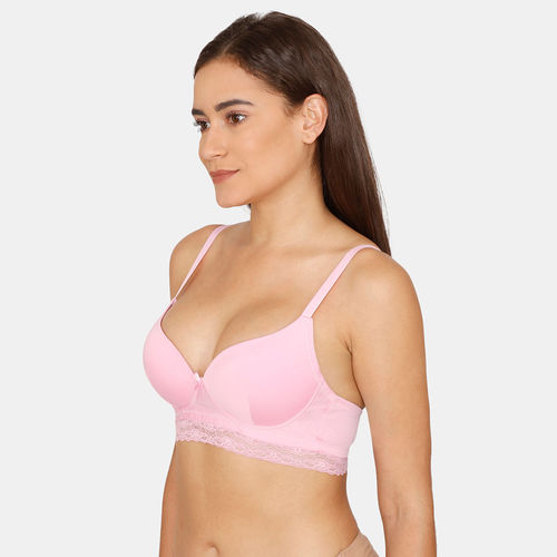 Buy Rosaline Padded Non-Wired Medium Coverage T-Shirt Bra