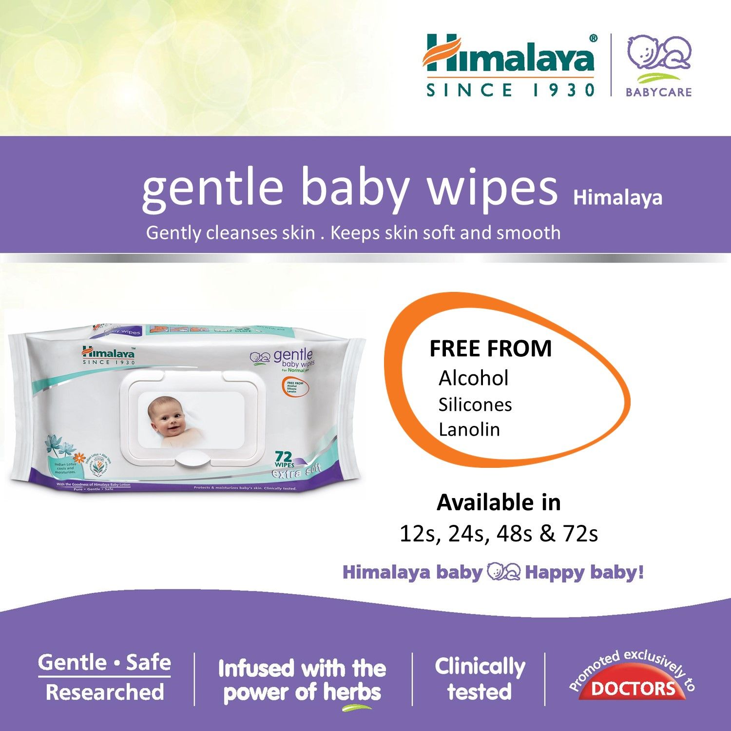 himalaya baby wipes