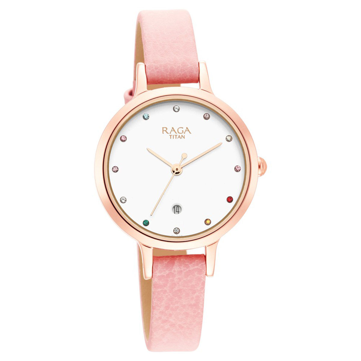 Titan Raga NP2666WL01 White Dial Analog watch for Women Buy Titan Raga
