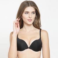 YANDW Push Up Padded Demi Cup Plunge Bra Low Cut India