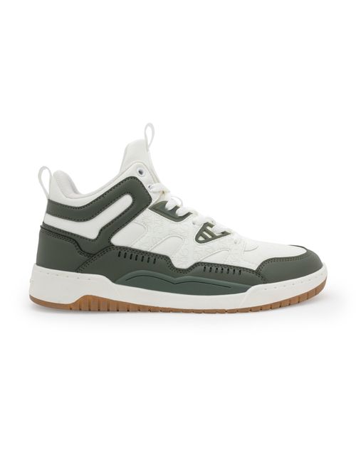 Buy Red Tape Men Colorblocked White and Olive Lifestyle Sneakers