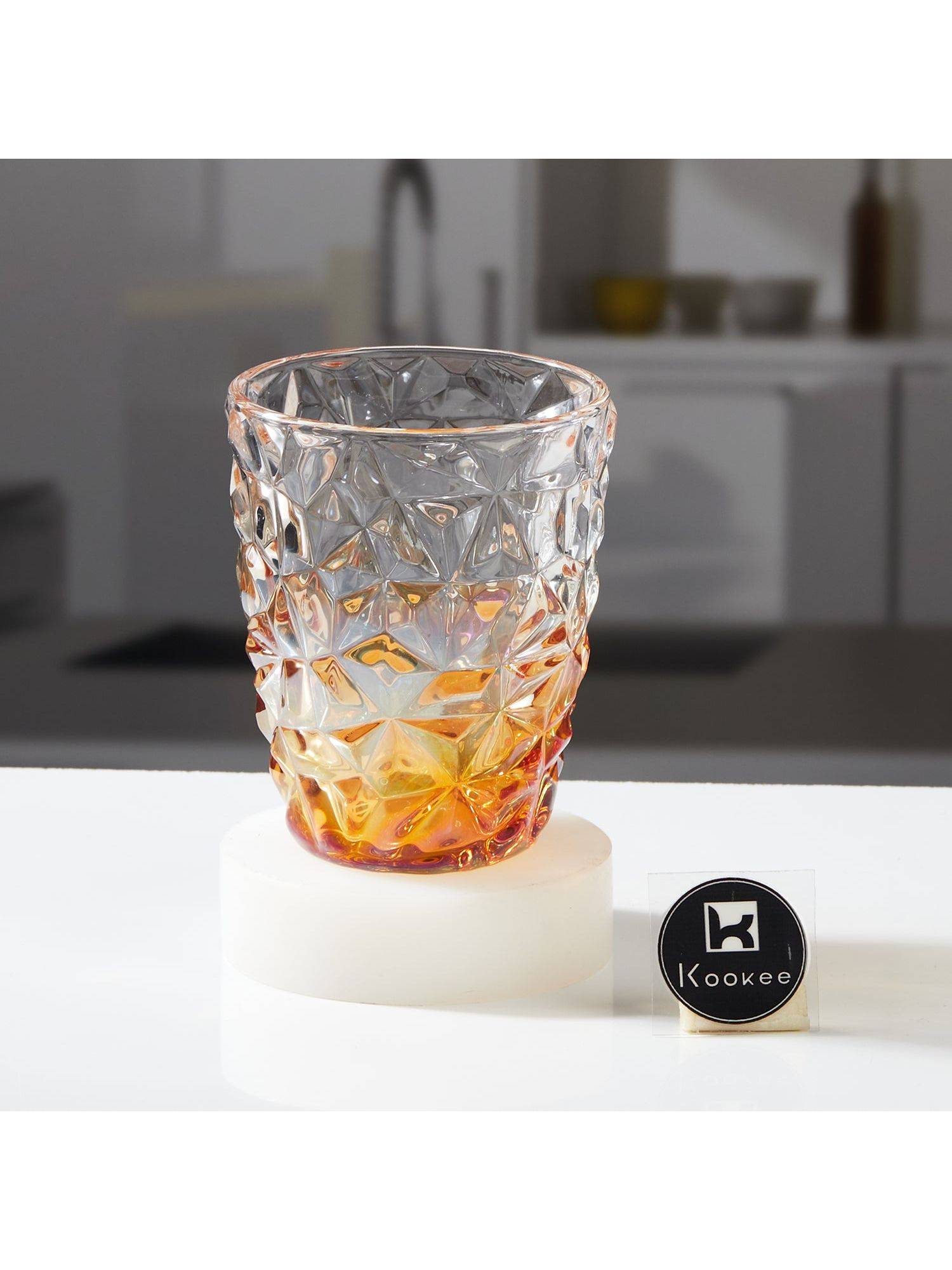 Kookee Gold Crystal Drinking Glasses