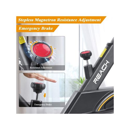 Buy Reach Cruiser Spin Exercise Bike for at Home Fitness Indoor