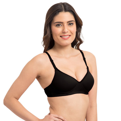 Buy Tweens Medium Padded T-Shirt Bra - Black (36D) Online