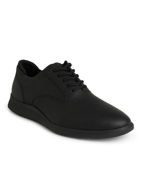 Aldo Men Lace Up Black Casual Shoes