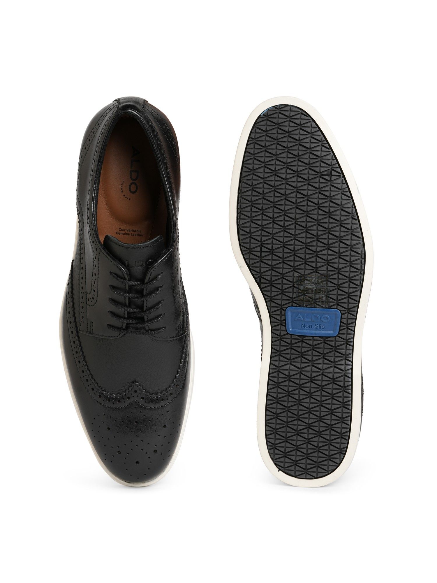 Buy Aldo Men Lace Up Black Casual Shoes Online