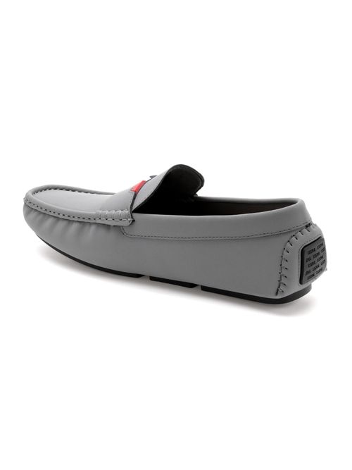 Buy POLO Mens Galer Grey Loafers Online