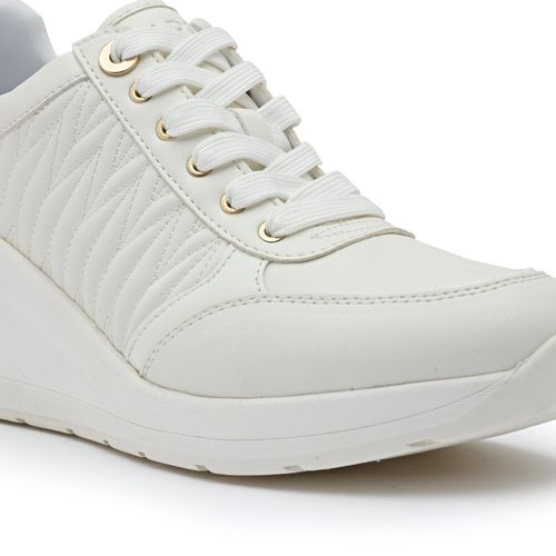 Buy Aldo Gradskiya-In100 Women White Wedge Sneakers Online